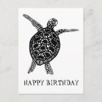 Tartaruga Marinha FELIZ ANIVERSÁRIO