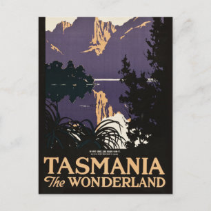 Cartão Postal Tasmânia, Austrália, 