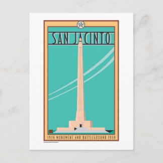 Cartão Postal TASTE OF TEXAS-San Jacinto Monument-