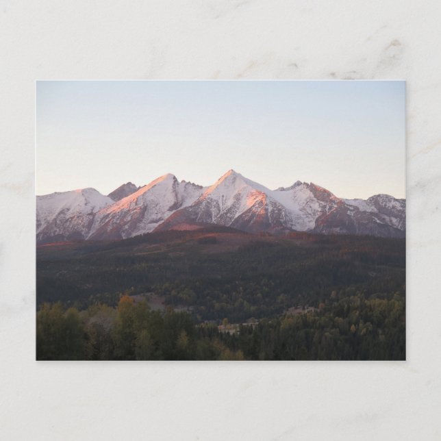 Cartão Postal Tatras (Frente)