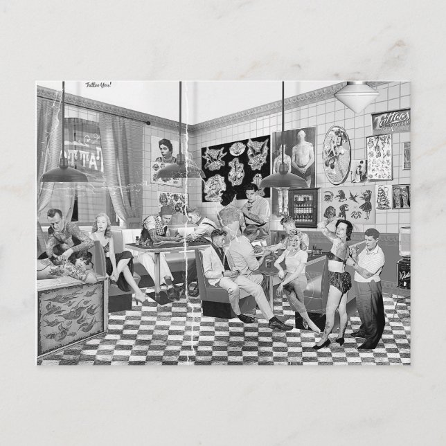 Cartão Postal Tattoo You! (Frente)