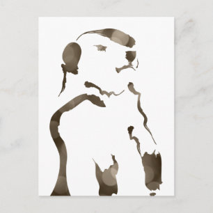 Cartão Postal tatu-bola bokeh