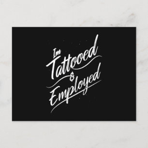 Cartão Postal Tatuado