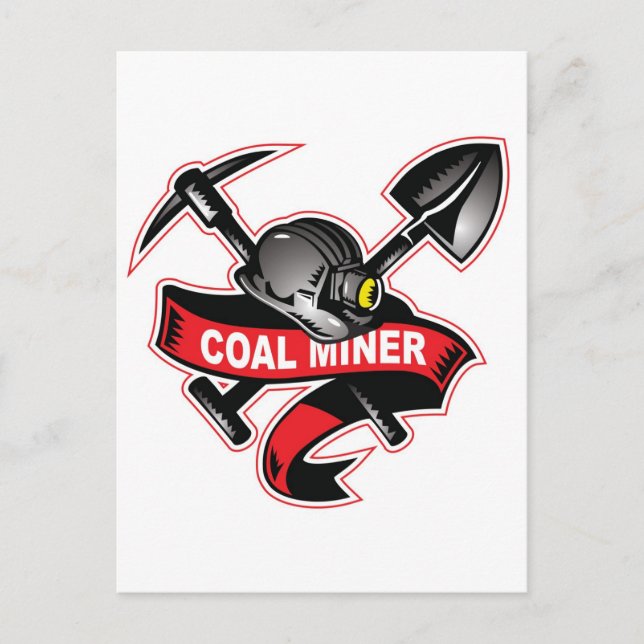 Cartão Postal Tatuagem do MINER COAL.jpg (Frente)
