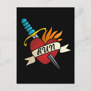 Cartão Postal Tatuagem em execução