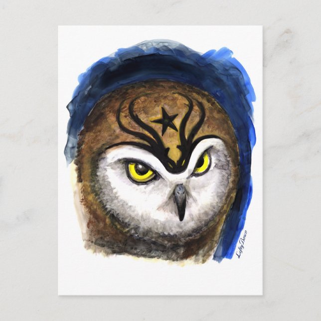 Cartão Postal Tatuagem Quem (Frente)