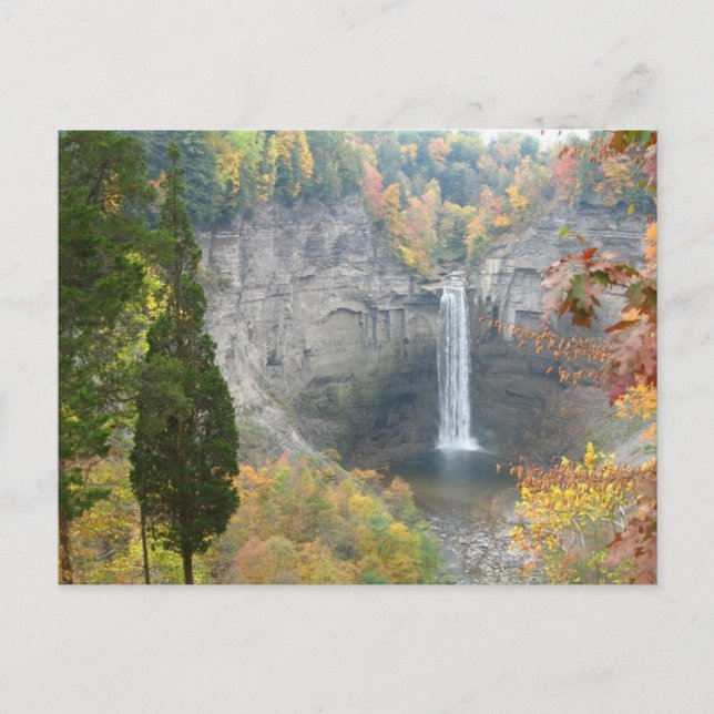 Cartão Postal Taughannock Falls (Frente)