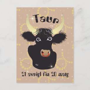 Cartão Postal Taur 21 avrigl fin 20 matg Cartulina