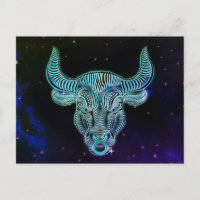 taurus, o cartão-postal do boi zodiac