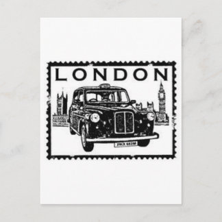 Cartão Postal Táxi de Londres