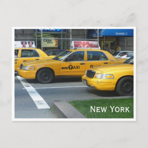 Cartão Postal táxi de nova iorque