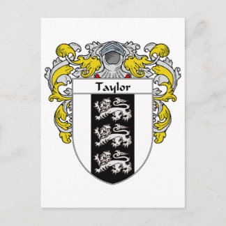 Cartão Postal Taylor Casaco de Braços (Mantled)