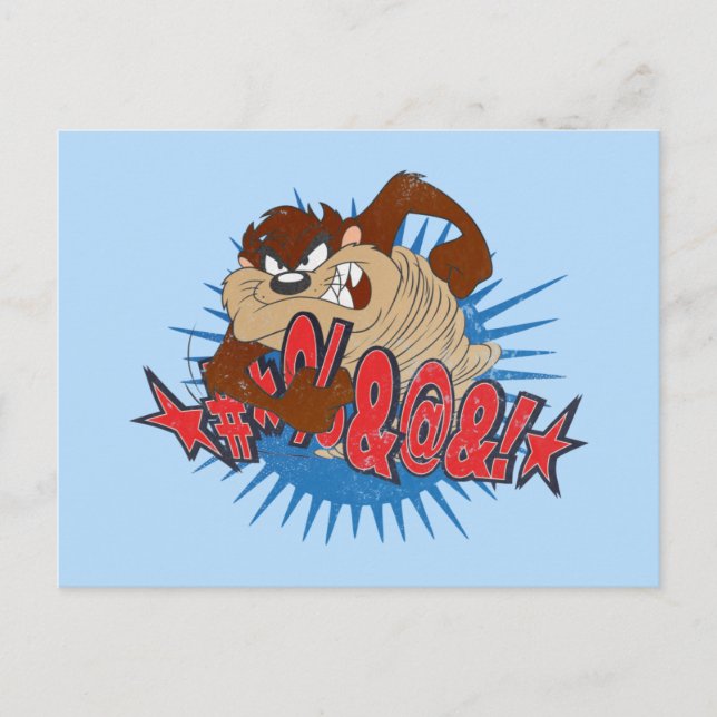 Cartão Postal TAZ™ censurada (Frente)