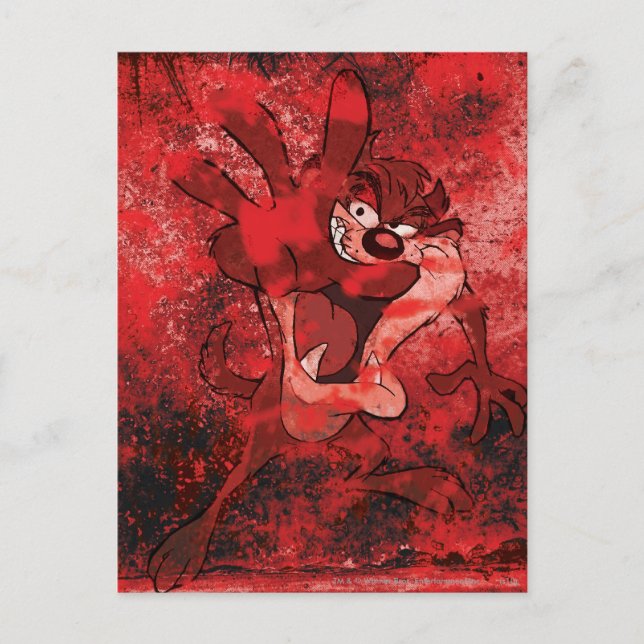 Cartão Postal TAZ™ Sinister (Frente)