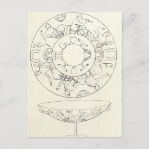 Cartão Postal Tazza encontrada em Tarquinia