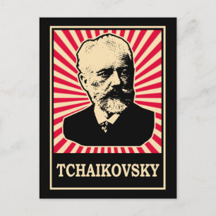 Cartão Postal Tchaikovsky
