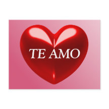 TE AMO (espanhol)