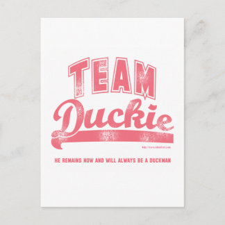 Cartão Postal Team Duckie