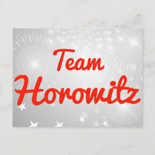 Cartão Postal Team Horowitz