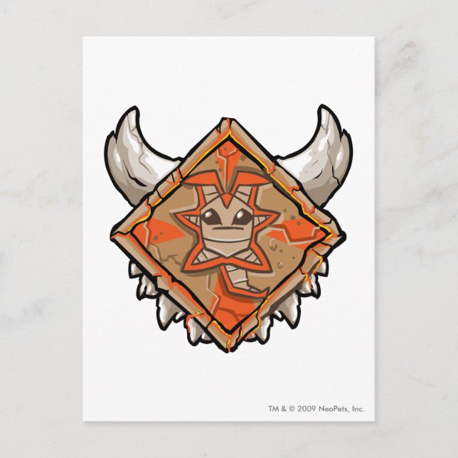 Cartão Postal Team Tyrannia Logo (Frente)