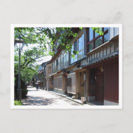 Cartão Postal Teares Tradicionais: Kanazawa, Japão