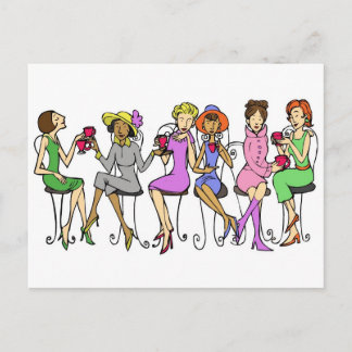 Cartão Postal Teatime