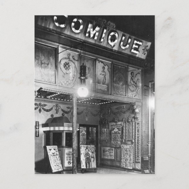 Cartão Postal Teatro Comique (Frente)