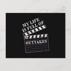 Cartão Postal Teatro De Atuação De Filme De Ator De Placa De Pal