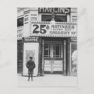 Cartão Postal Teatro de Havlin, 1910