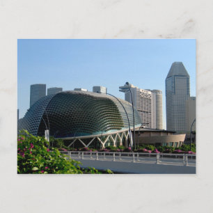 Cartão Postal Teatro Esplanade Singapura