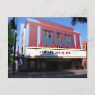 Cartão Postal Teatro Georgia
