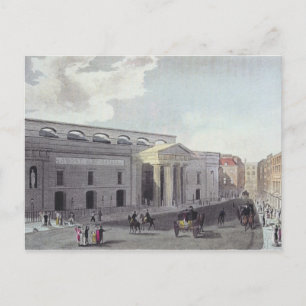 Cartão Postal Teatro Real, Jardim do Covent, 1809