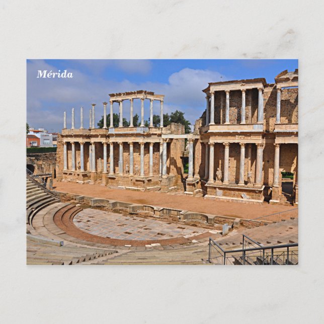 Cartão Postal "Teatro Romano" (Frente)