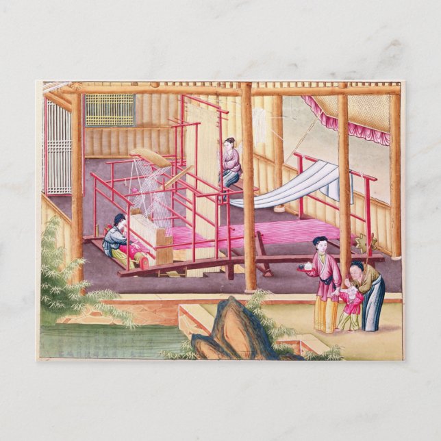 Cartão Postal Tecelagem (Frente)