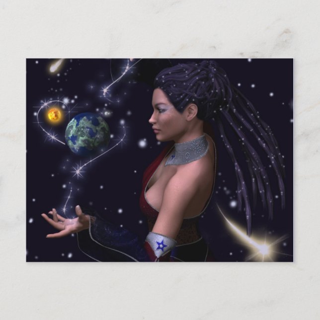 Cartão Postal Tecelão do mundo (Frente)