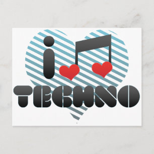 Cartão Postal Techno