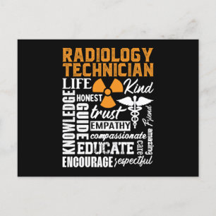 Cartão Postal Tecnologia de Radiologia, Tecnologia Rad Tech Xray