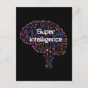 Cartão Postal Tecnologia de Super Inteligência