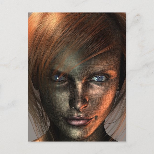 Cartão Postal Tecnologia humana (Frente)