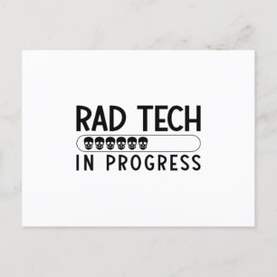 Cartão Postal Tecnologia Radiológica Rad Tech em Andamento