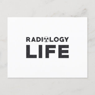 Cartão Postal Tecnologia Radiology Life Rad Techist X-Ray Tech