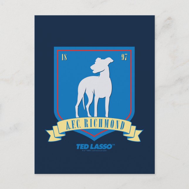 Cartão Postal Ted Lasso | AFC Richmond Team Logo (Frente)
