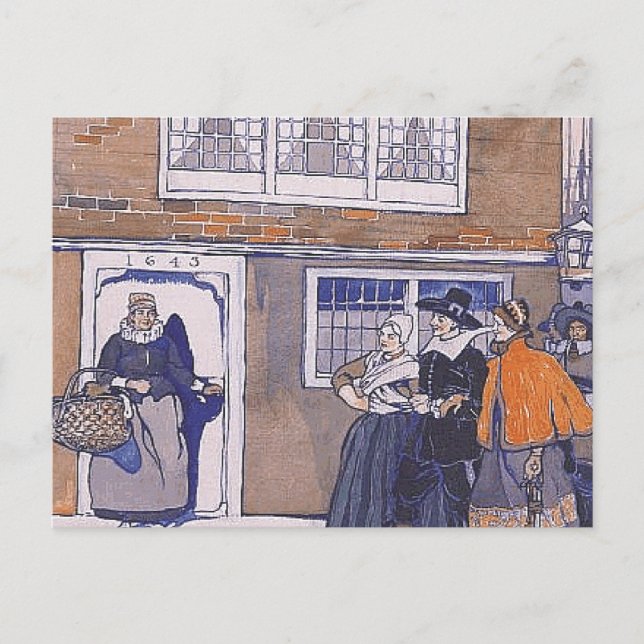 Cartão Postal TEE Colonial Winter (Frente)