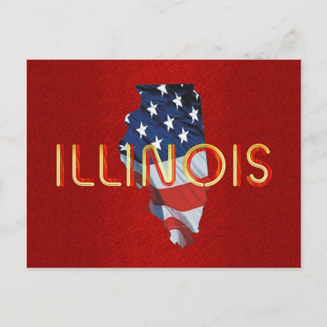 Cartão Postal TEE Patriot Illinois (Frente)