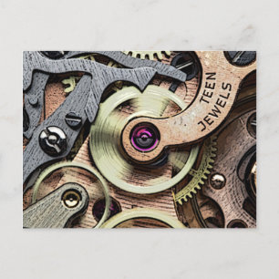 Cartão Postal Teen Jewels Steam-Punk