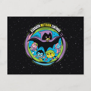 Cartão Postal Teen Titans Go!   Raven "Azarath Metrion Zinthos"