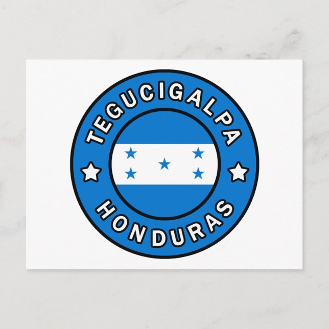 Cartão Postal Tegucigalpa Honduras (Frente)