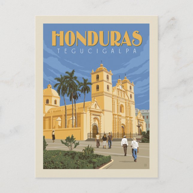 Cartão Postal Tegucigalpa, Honduras (Frente)
