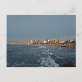Cartão Postal Tel Aviv após o pôr do sol, Israel