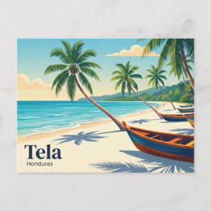 Cartão Postal Tela Honduras